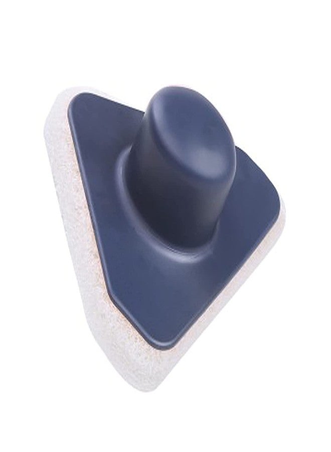 Meetzone فرشاة إسفنجية لتنظيف جدران حوض الاستحمام من ميتزون، ذات مقبض بلاستيكي قوي، أداة تنظيف وغسل أسطح الحمام والنوافذ (متعددة الألوان) (عبوة من قطعة واحدة) - Image 1